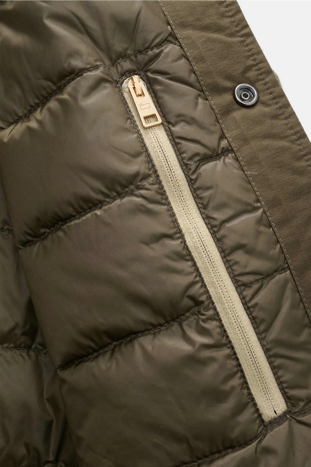 Woolrich - Herren - Daunenjacke dark olive – Bild 7