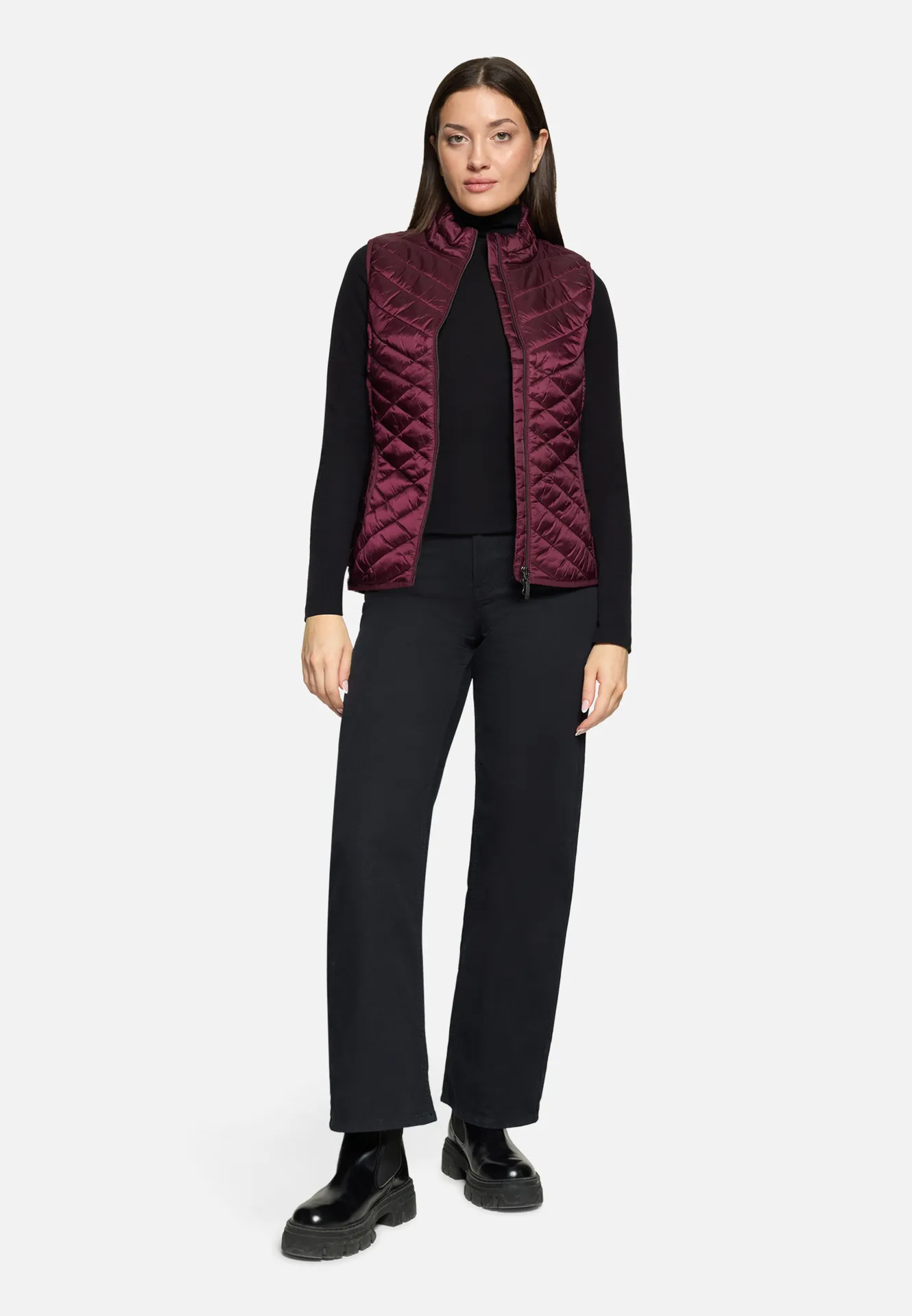 Steppweste mit Reißverschluss – Bild 2