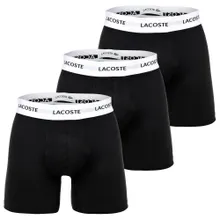 Lacoste - PACK DE 3 BOXERS LONGS 3er Pack - Größe M - schwarz Lacoste - PACK DE 3 BOXERS LONGS 3er Pack - Größe M - schwarz