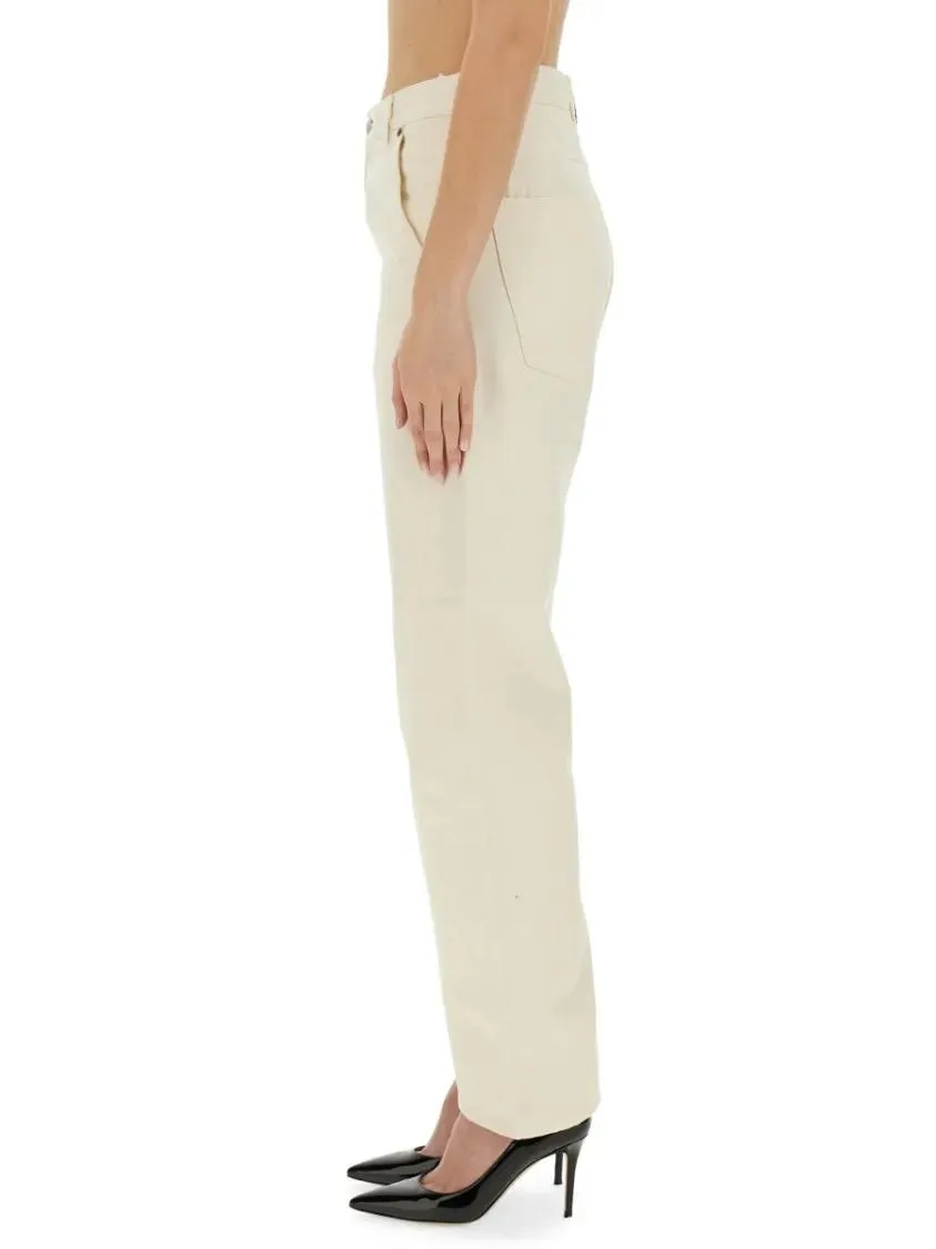 Victoria Beckham - Relaxed Fit Jeans - Größe 26 - beige – Bild 3