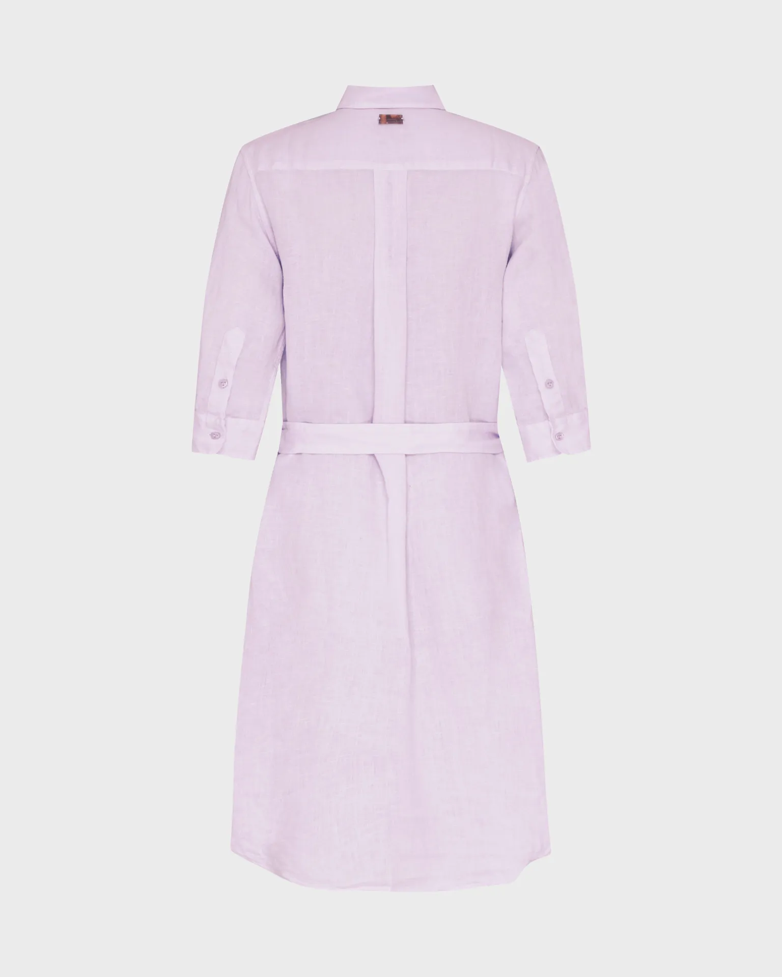 Vilebrequin - Solid Hemdkleid Aus Leinen Für Damen - Kleid - Ludovie - Violett - Größe S – Bild 2