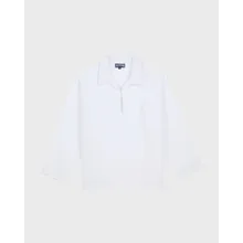 Vilebrequin - Solid Overshirt Aus Leinen Mit Mineralfarbstoff Für Herren - Hemd - Comores - Weiss - Größe S Vilebrequin - Solid Overshirt Aus Leinen Mit Mineralfarbstoff Für Herren - Hemd - Comores - Weiss - Größe S