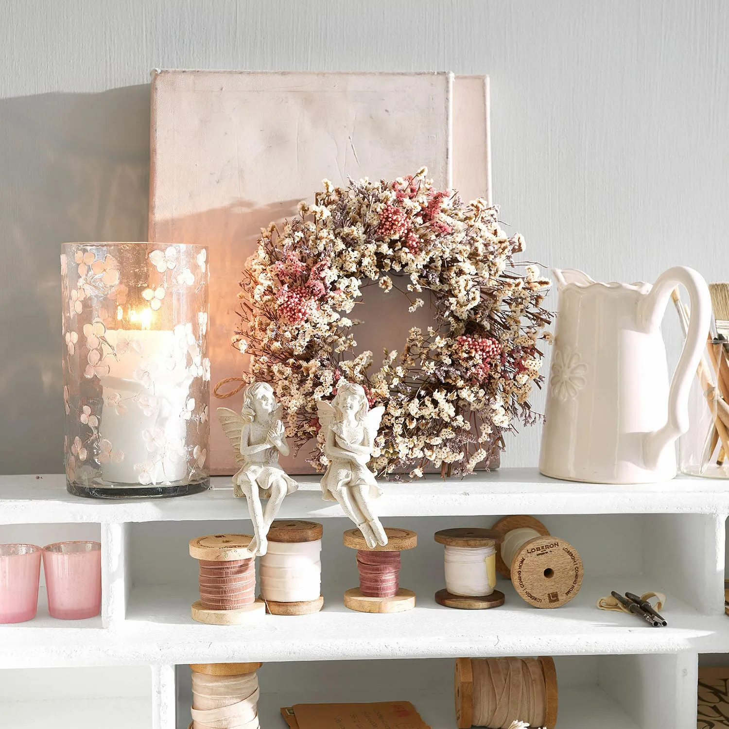 Trockenblumenkranz Jovilique – Bild 4