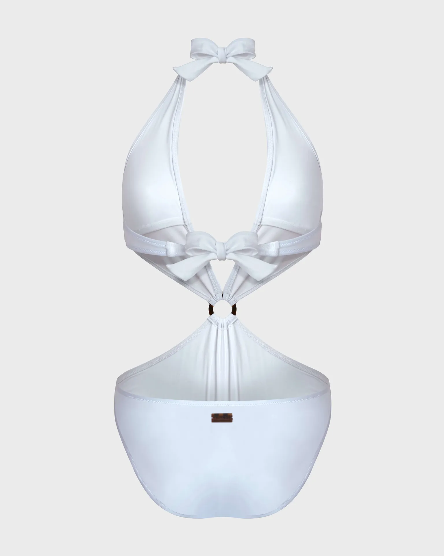 Vilebrequin - Shiny Solid Stretch Trikini Für Damen - Bademode - Fresh - Weiss - Größe XL – Bild 2