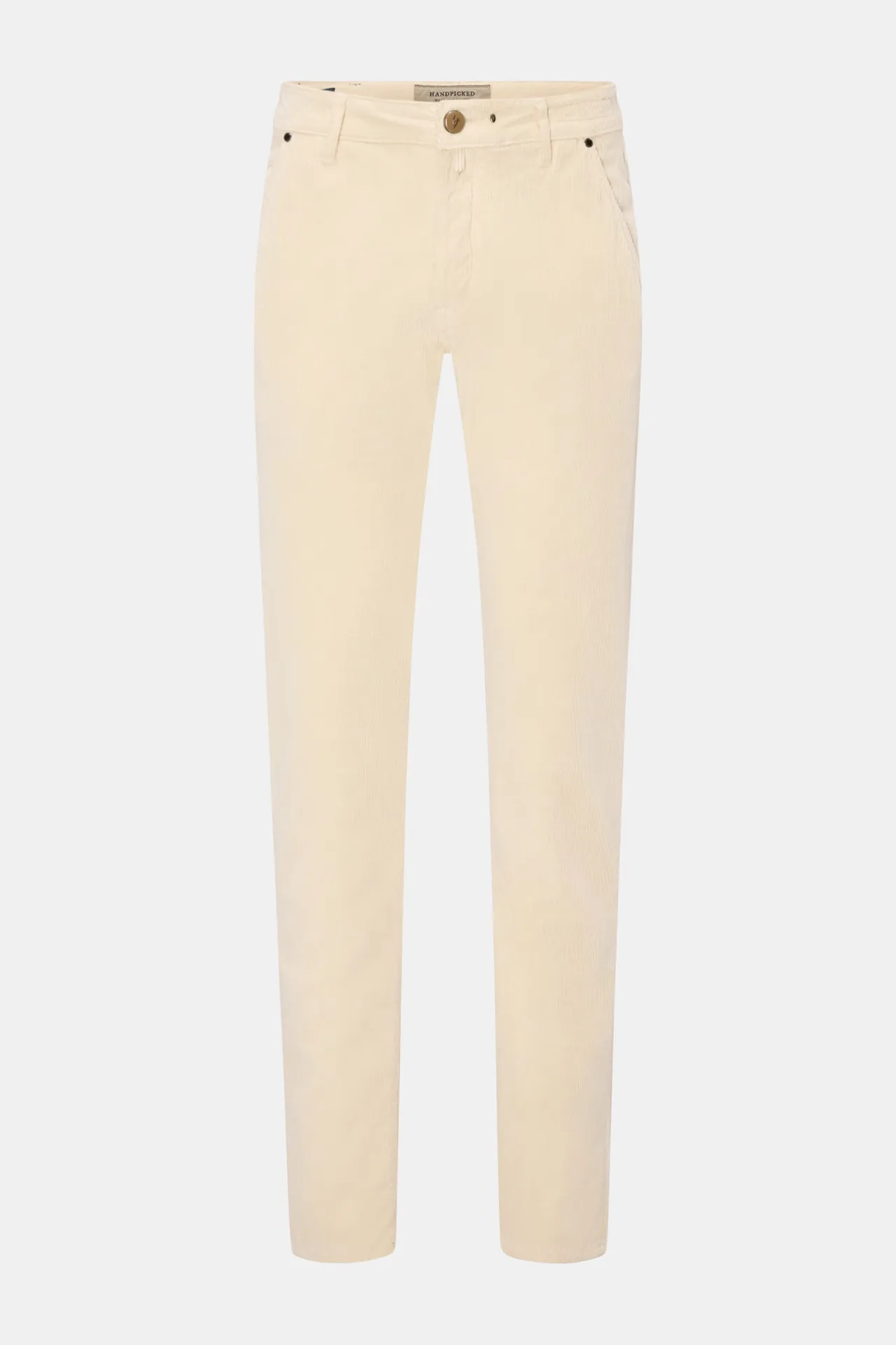 HandPicked - Herren - Cordhose %27Parma%27 creme HandPicked - Herren - Cordhose %27Parma%27 creme