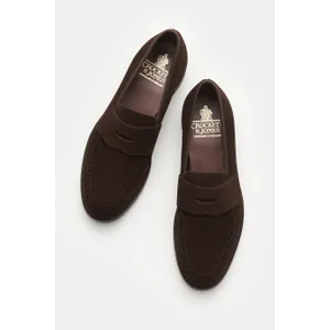 Crockett & Jones - Herren - Penny Loafer %27Harvard%27 dunkelbraun