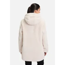 Plüschjacke mit Kapuze Plüschjacke mit Kapuze