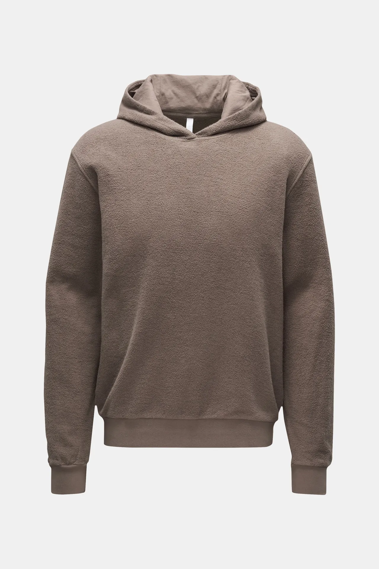 04651/ A trip in a bag - Herren - Fleece-Kapuzenpullover %27Oyster%27 graubraun 04651/ A trip in a bag - Herren - Fleece-Kapuzenpullover %27Oyster%27 graubraun