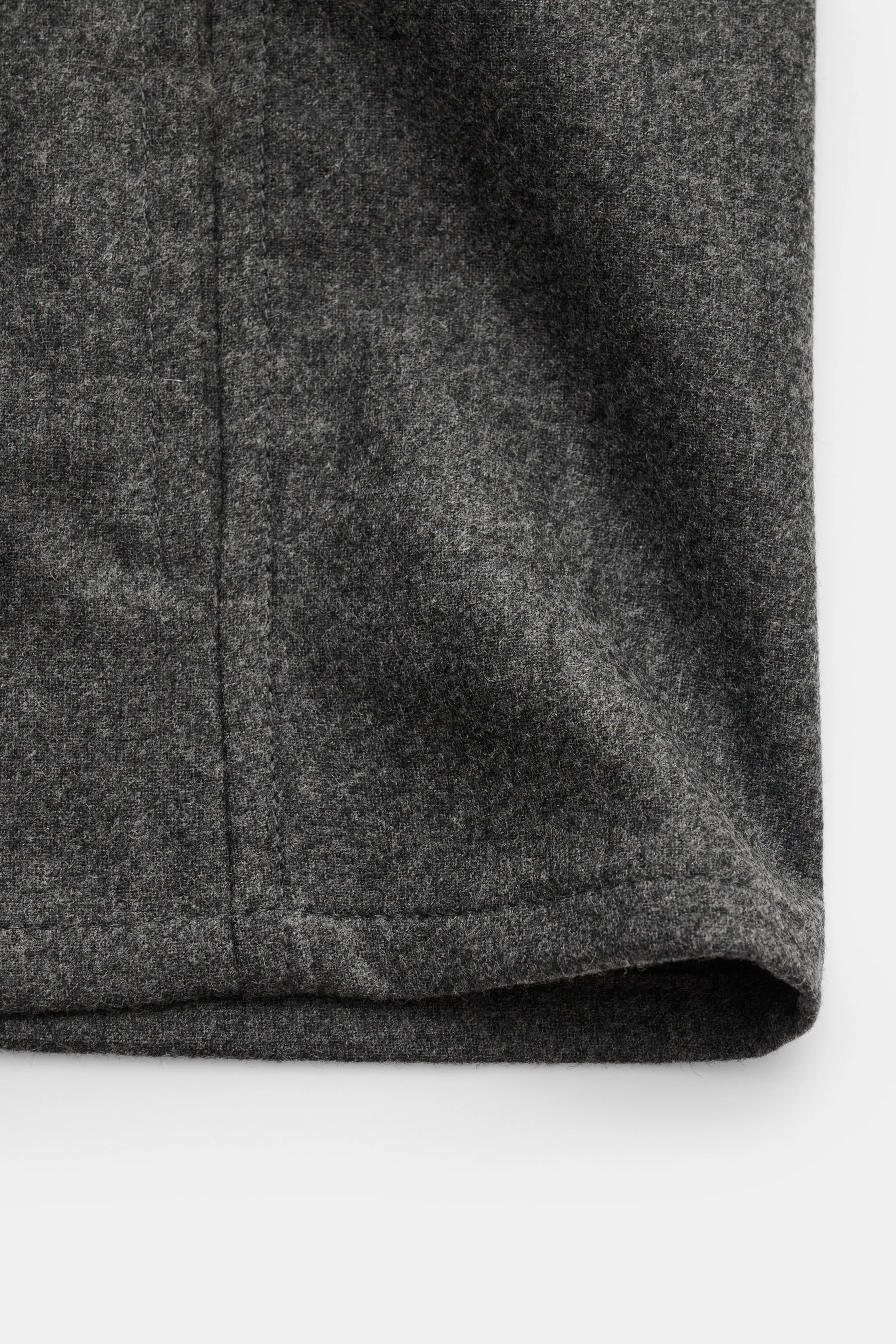 Marco Pescarolo - Herren - Overshirt 'Urus' dunkelgrau meliert – Bild 4