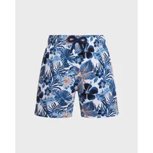 Vilebrequin - Island Flowers Stretch-badeshorts Für Jungen - Bademode - Jirise - Weiss - Größe 12 Vilebrequin - Island Flowers Stretch-badeshorts Für Jungen - Bademode - Jirise - Weiss - Größe 12