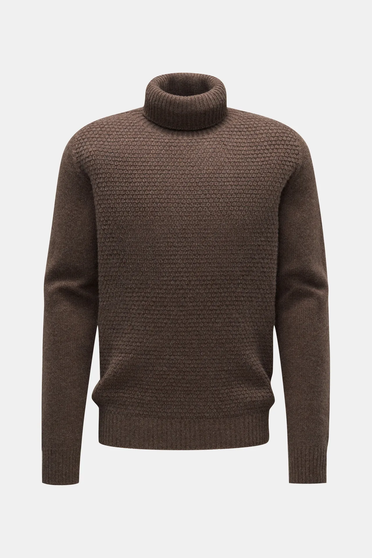 04651/ A trip in a bag - Herren - Rollkragenpullover %27Blended Ricecorn Turtle%27 graubraun 04651/ A trip in a bag - Herren - Rollkragenpullover %27Blended Ricecorn Turtle%27 graubraun