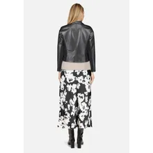 Satinrock mit Muster Satinrock mit Muster