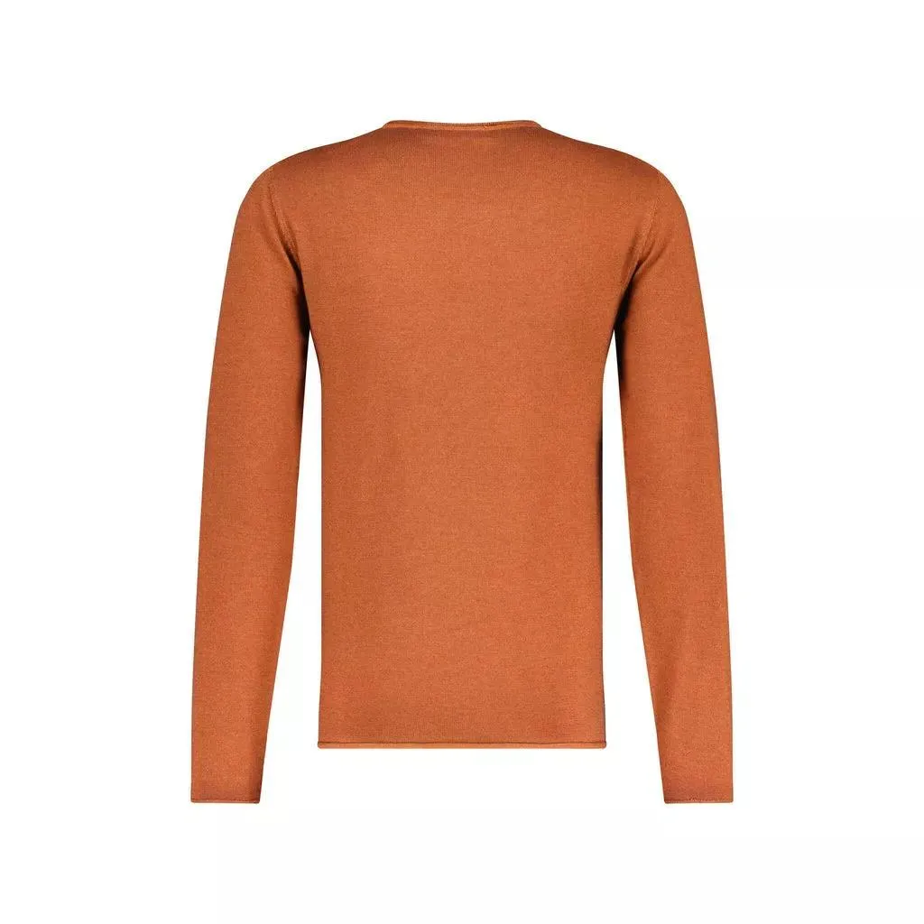 Daniele Fiesoli - Pullover aus Merino - Größe XXL - orange – Bild 2
