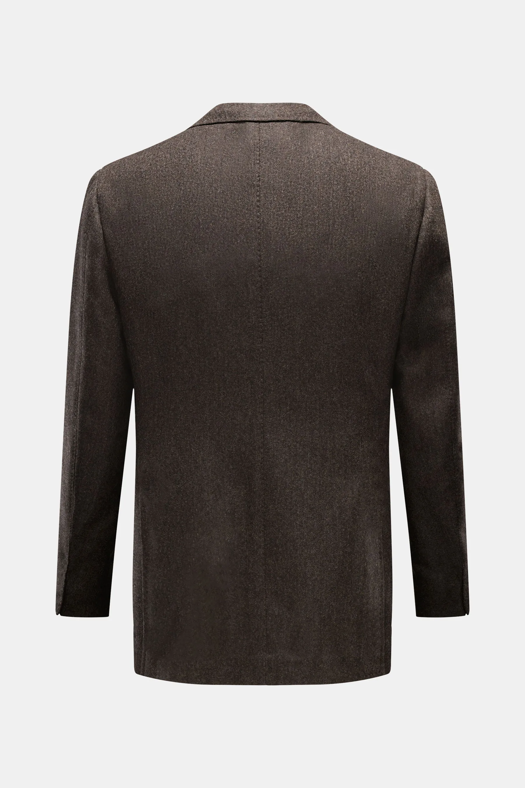 Stile Latino - Herren - Sakko 'Vincenzo' dunkelbraun meliert – Bild 3