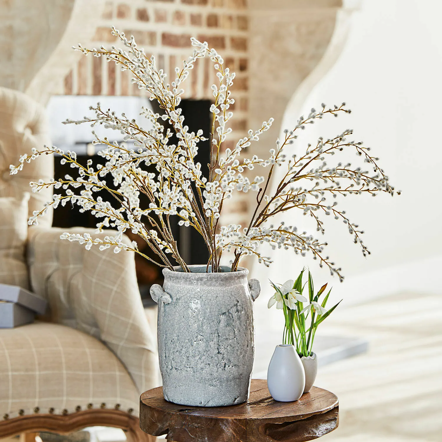 Deko-Zweige 3er Set Palmyra – Bild 4