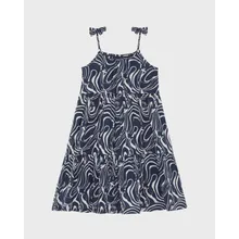 Vilebrequin - Baumwollkleid Mit Orcas-design Für Mädchen - Kleid - Gamy - Blau - Größe 12 Vilebrequin - Baumwollkleid Mit Orcas-design Für Mädchen - Kleid - Gamy - Blau - Größe 12