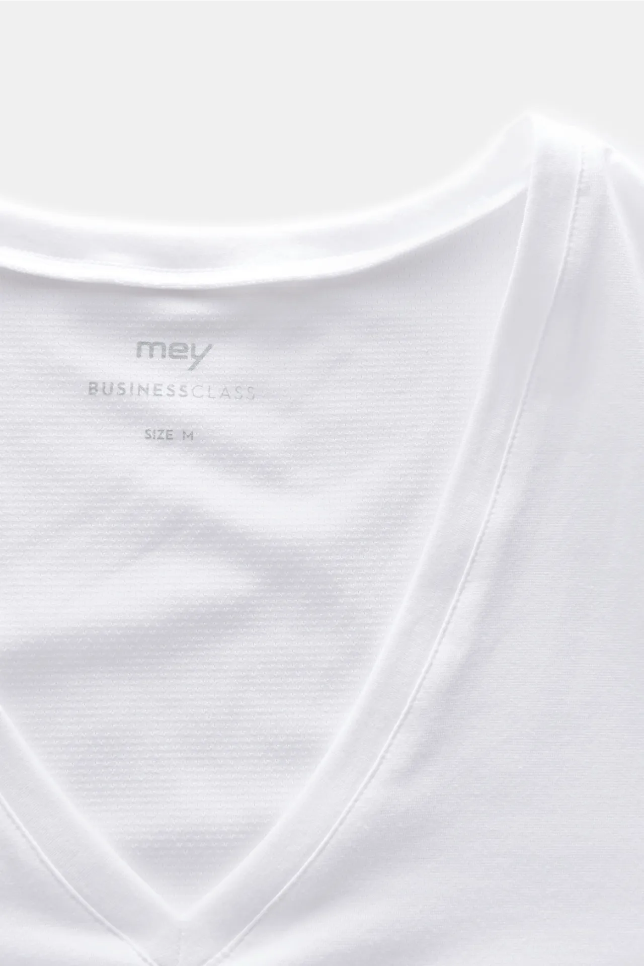 mey Business Class - Herren - V-Neck Unterhemd weiß – Bild 2