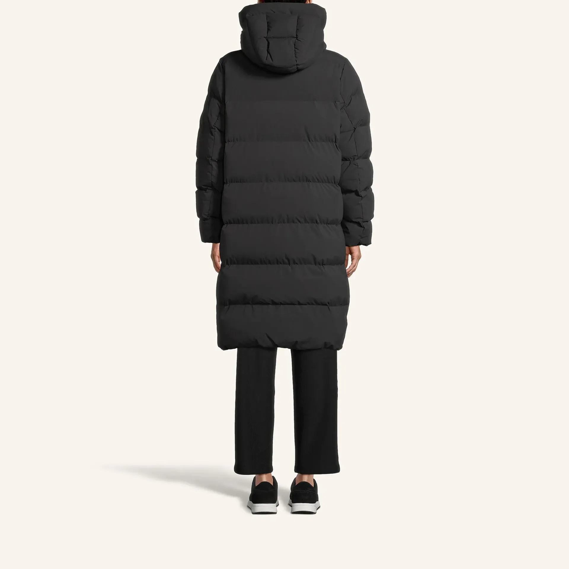 No1 Como - Steppmantel LUZIE - Größe M - schwarz – Bild 3