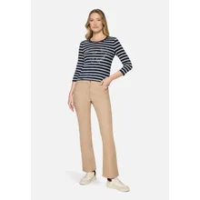 Ringelshirt mit Schmucksteinen