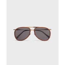 Vilebrequin - Unisex Mahoganywood Pilotensonnenbrille - Sonnenbrille - Vol2nuit - Rosa - Größe OSFA Vilebrequin - Unisex Mahoganywood Pilotensonnenbrille - Sonnenbrille - Vol2nuit - Rosa - Größe OSFA