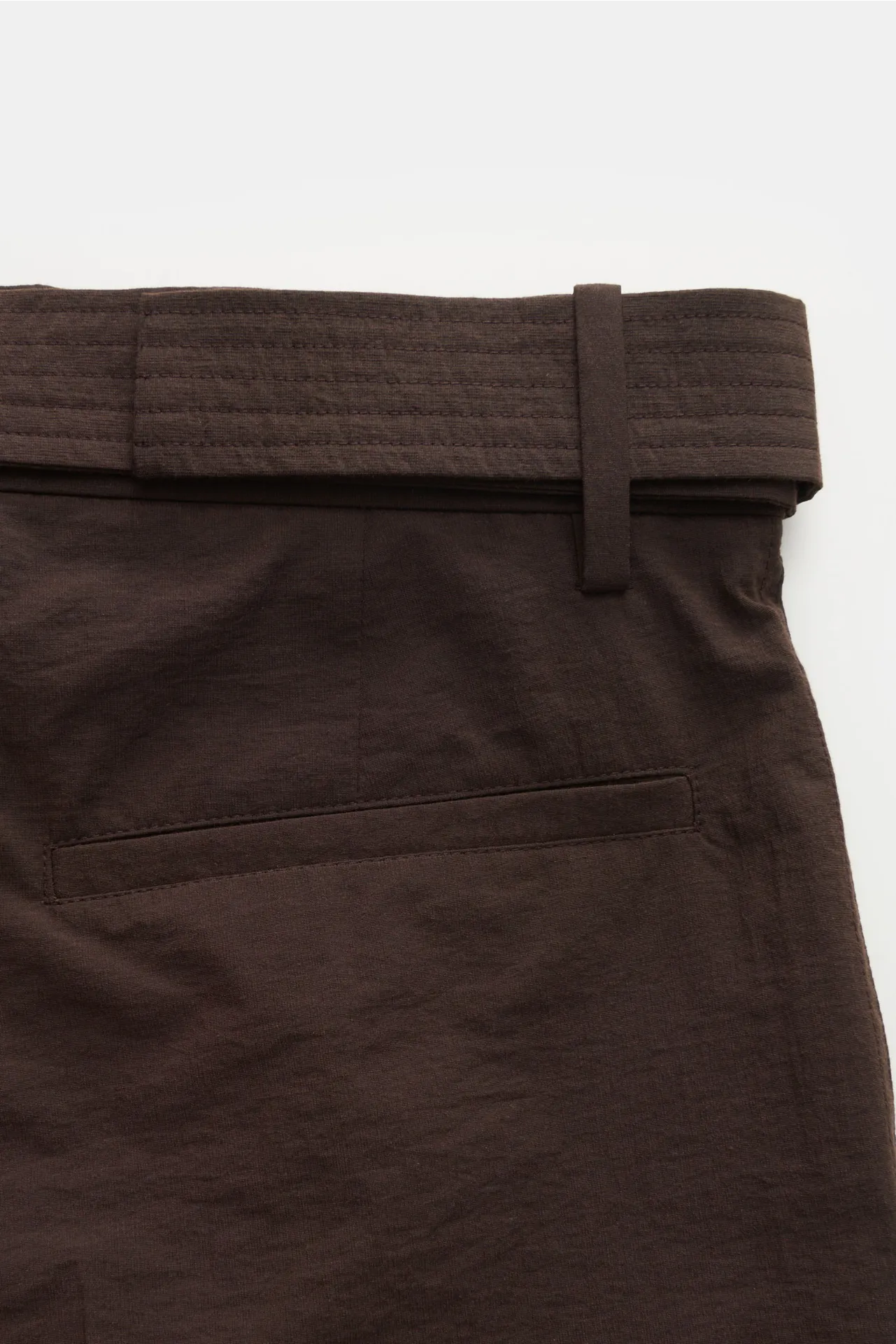 Nanushka - Herren - Bermudas 'Sadi' dunkelbraun – Bild 2