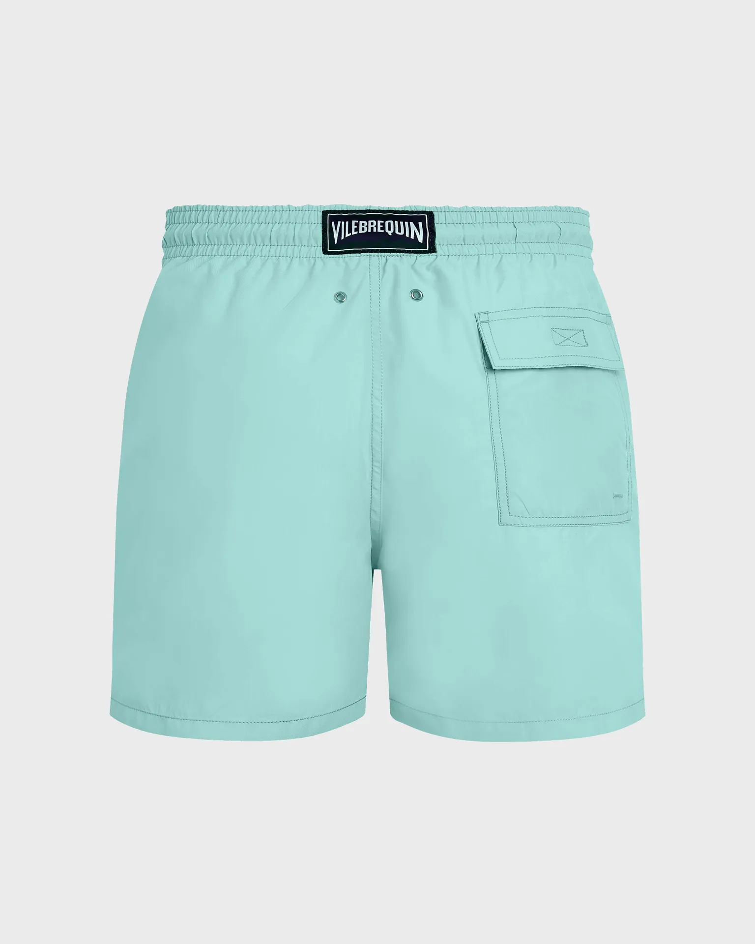 Vilebrequin - Solid Badeshorts Für Herren - Bademode - Moorea - Grün - Größe M – Bild 2