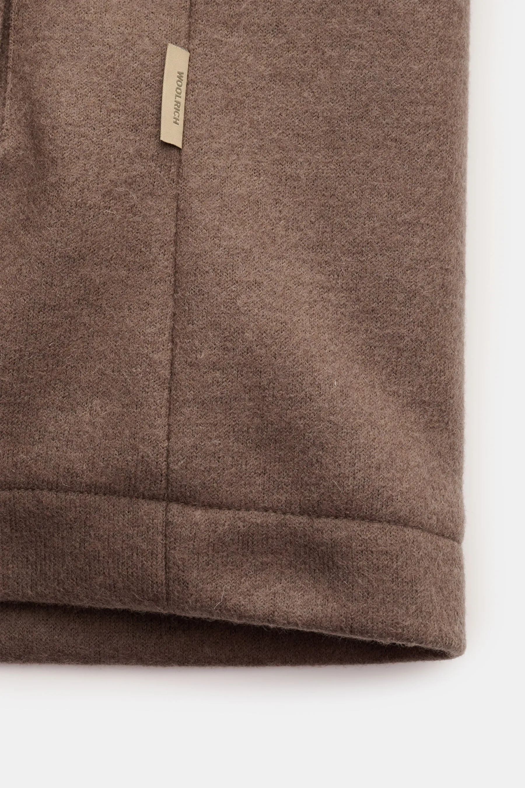 Woolrich - Herren - Jacke 'Knitted Wool Shirt Jacket' taupe – Bild 6