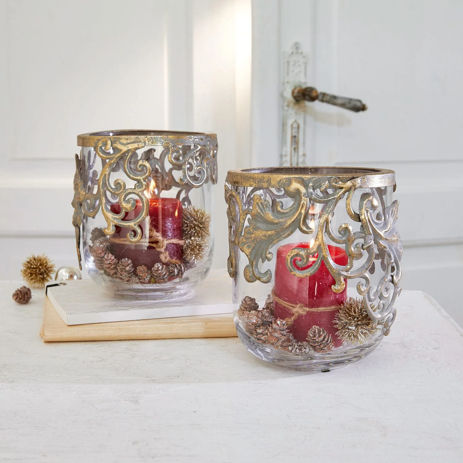 Windlicht 2er Set Sundini – Bild 2