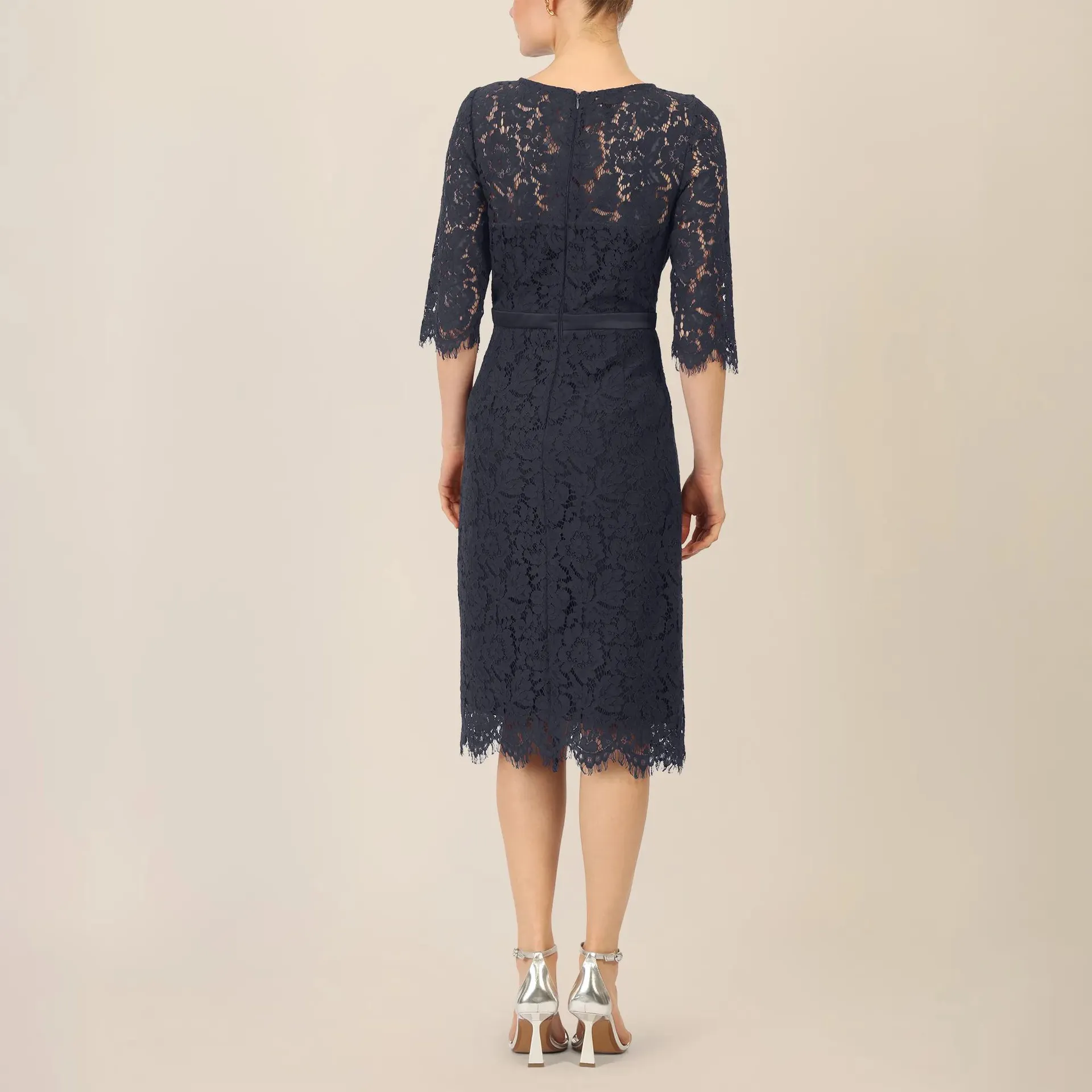 Apart - Spitzenkleid - Größe 46 - blau – Bild 3