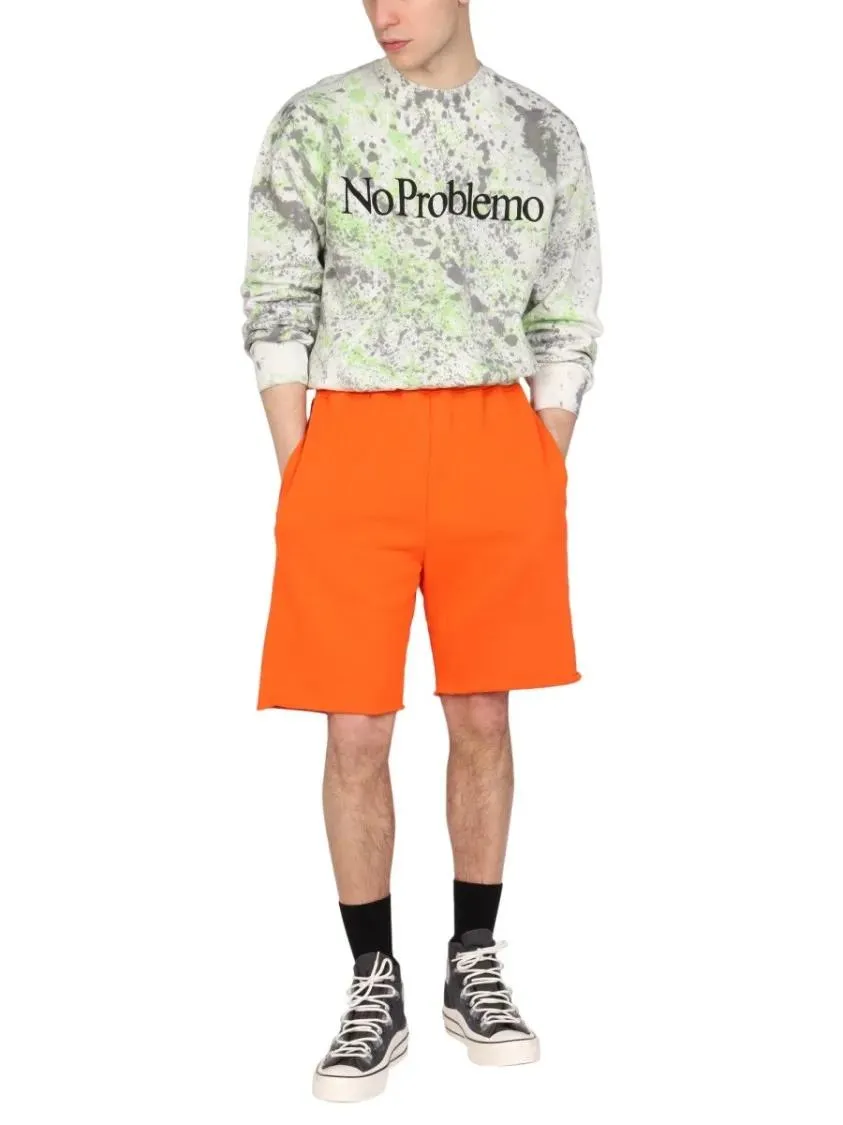 Aries - Printed Sweatshirt - Größe S - beige – Bild 3