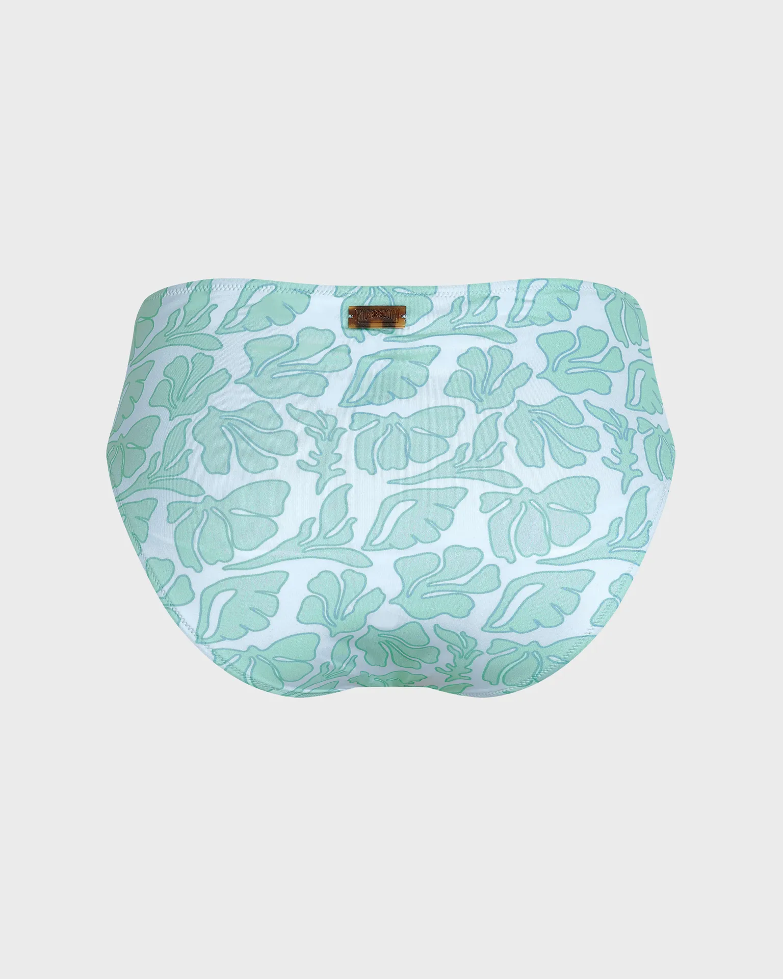 Vilebrequin - Seashells Bikinihose Mit Hohem Bund Für Damen - Bademode - Lake - Weiss - Größe M – Bild 2