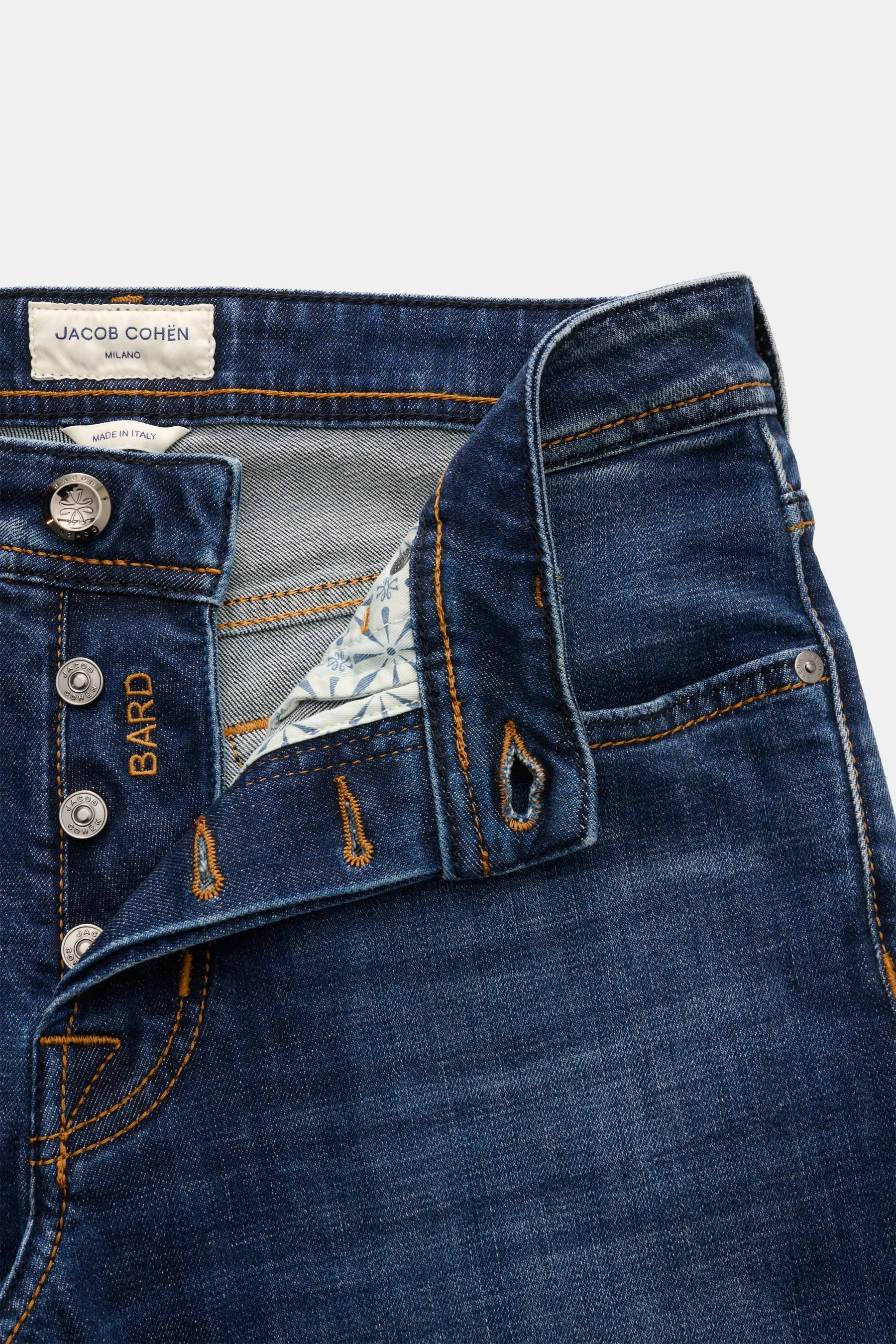 Jacob Cohen - Herren - Jeans 'Bard' dunkelblau – Bild 4
