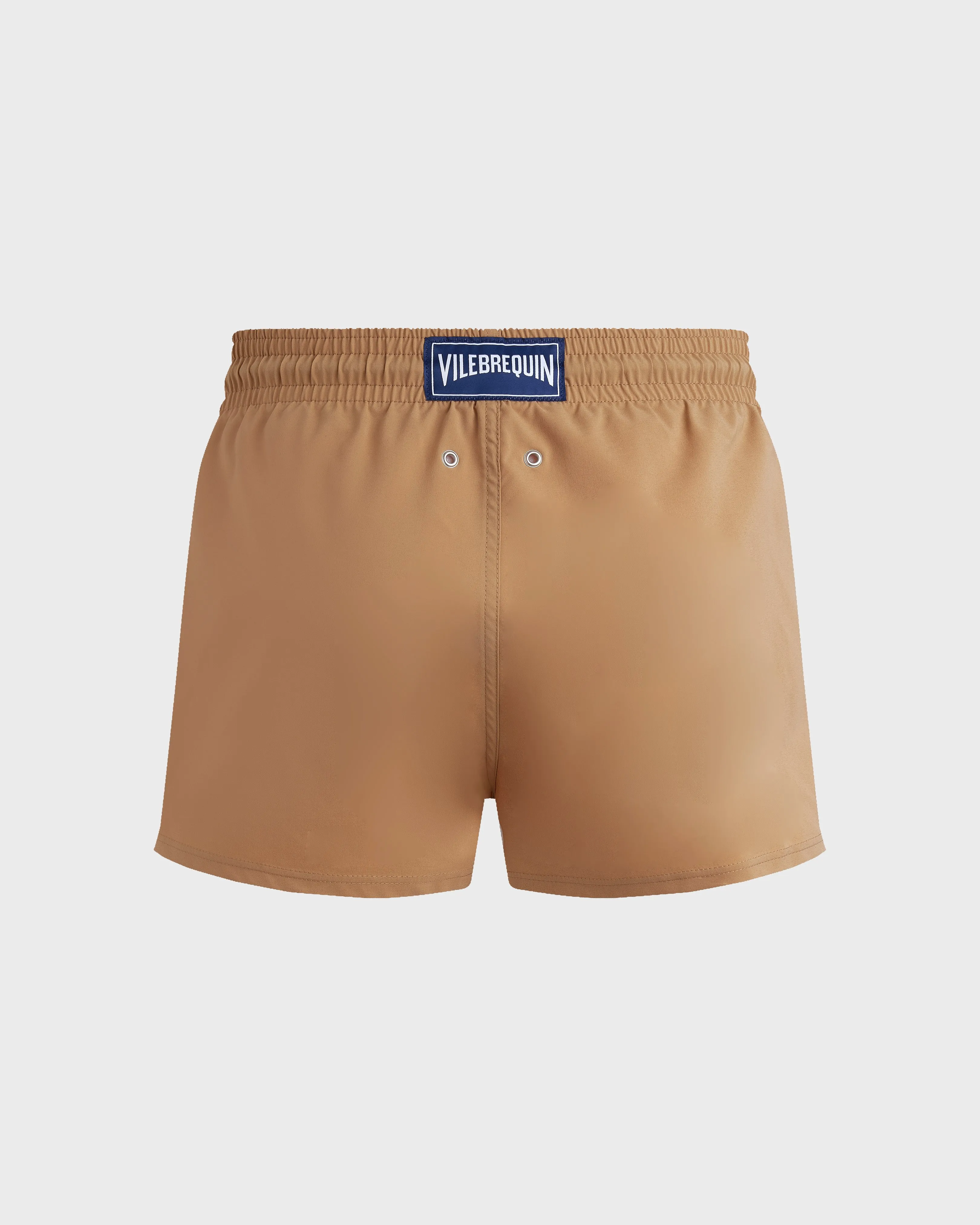 Vilebrequin - Kurze Und Figurbetonte Einfarbige Stretch-bademode Für Herren - Bademode - Man - Marone - Größe L – Bild 2