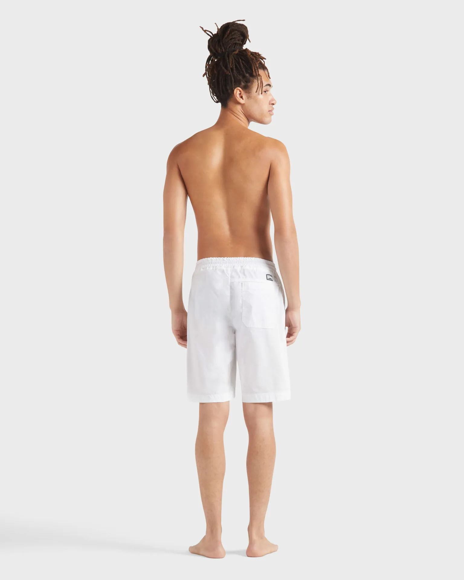 Vilebrequin - Jogging-bermudas Aus Gabardine Für Herren - Bermuda - Levant - Weiss - Größe 40 – Bild 4