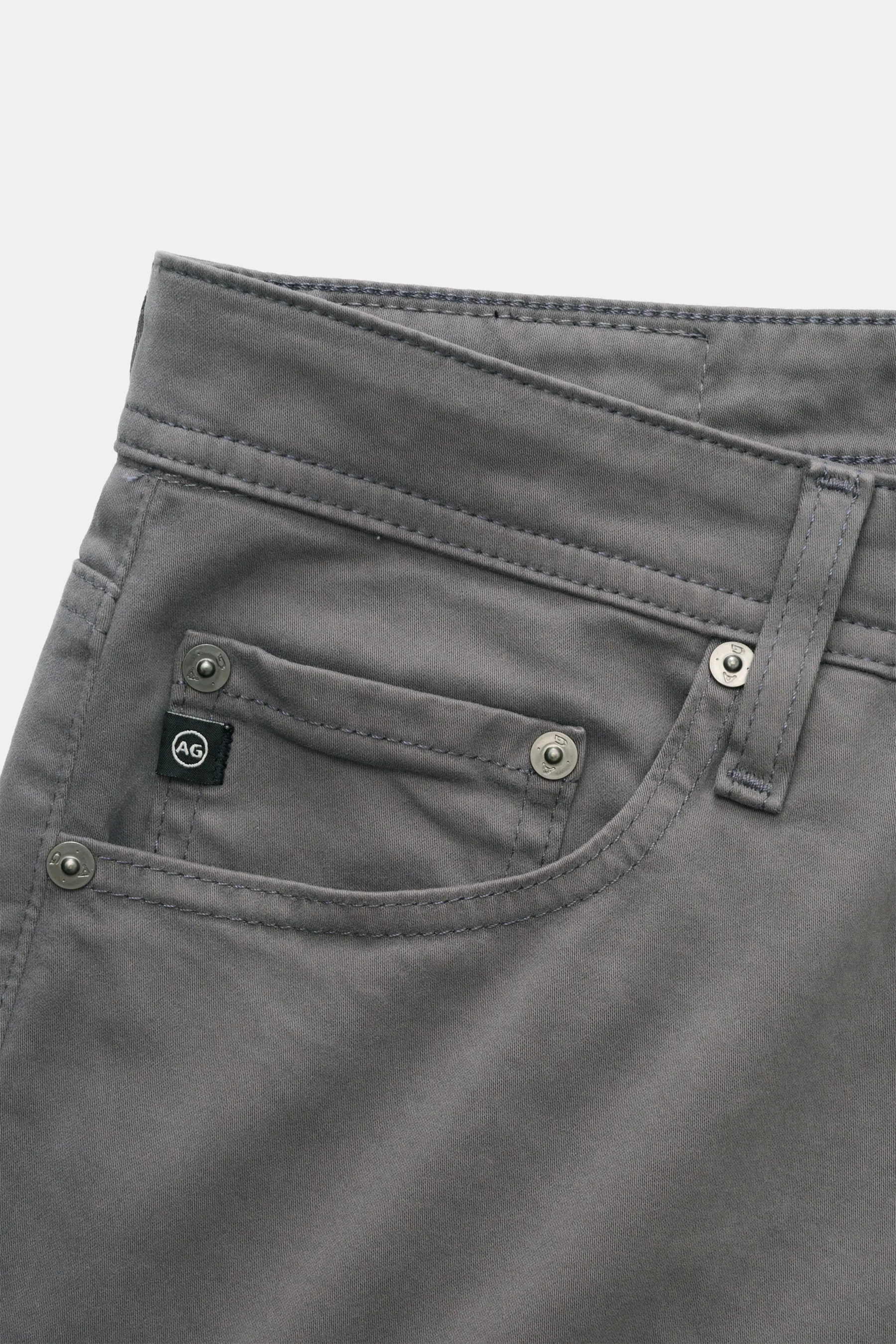 AG Adriano Goldschmied - Herren - Baumwollhose 'Tellis' dunkelgrau – Bild 5