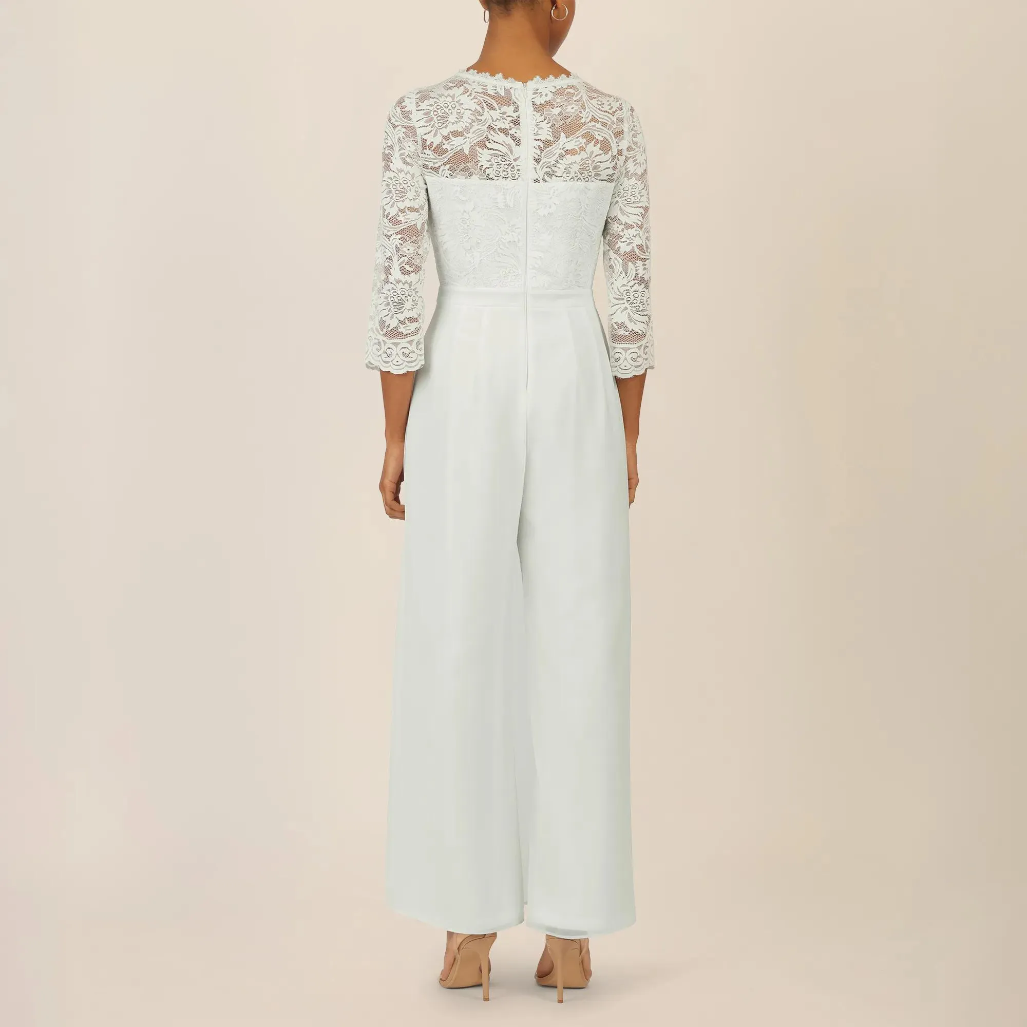 Apart - Abendoverall - Größe 36 - creme – Bild 3