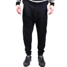 Isabel Benenato - Relaxed Fit Trousers With Tapered Leg - Größe L - schwarz Isabel Benenato - Relaxed Fit Trousers With Tapered Leg - Größe L - schwarz