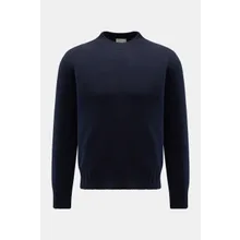 Lunaria Cashmere - Herren - Cashmere Rundhalspullover navy Lunaria Cashmere - Herren - Cashmere Rundhalspullover navy