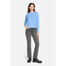 Strickpullover mit Stehkragen