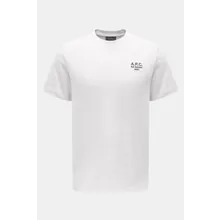 A.P.C. - Herren - Rundhals-T-Shirt %27Standard Rue Madame%27 hellgrau meliert A.P.C. - Herren - Rundhals-T-Shirt %27Standard Rue Madame%27 hellgrau meliert