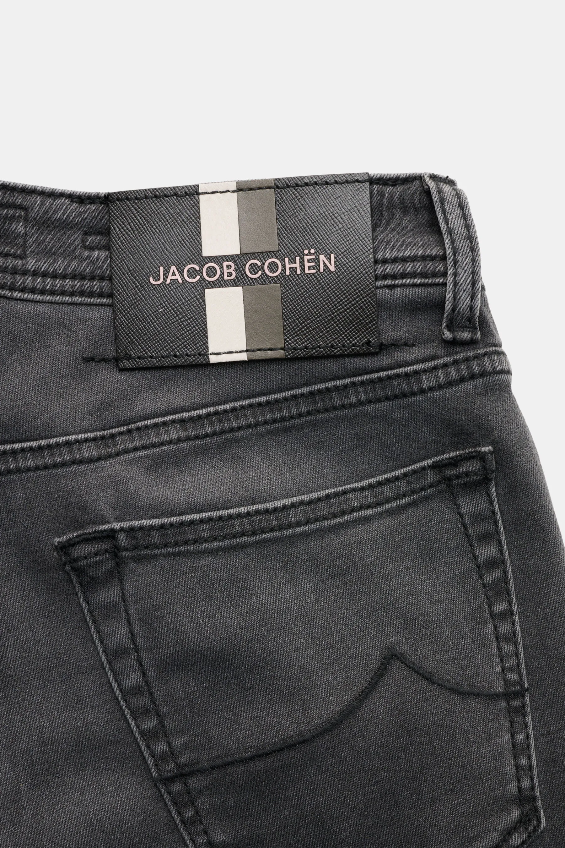 Jacob Cohen - Herren - Jeans 'Bard' dunkelgrau – Bild 2