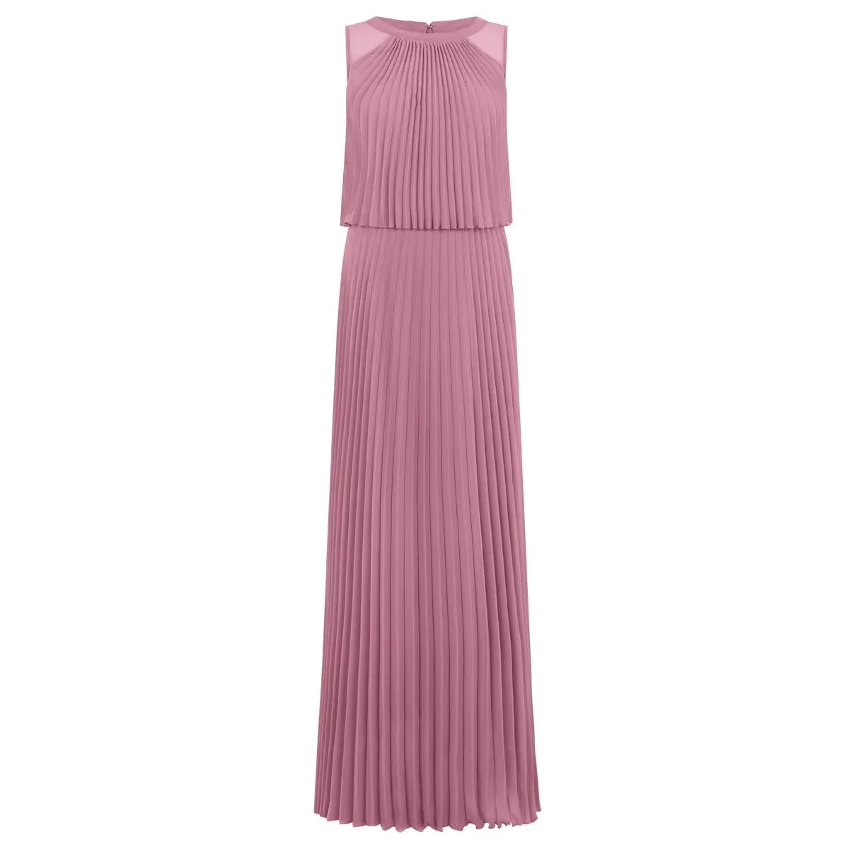 Apart - Langes Chiffonkleid - Größe 46 - rosa Apart - Langes Chiffonkleid - Größe 46 - rosa