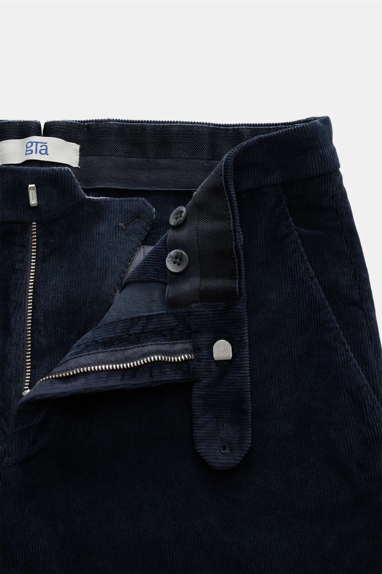 GTA - Herren - Cordhose 'Federico' navy – Bild 4