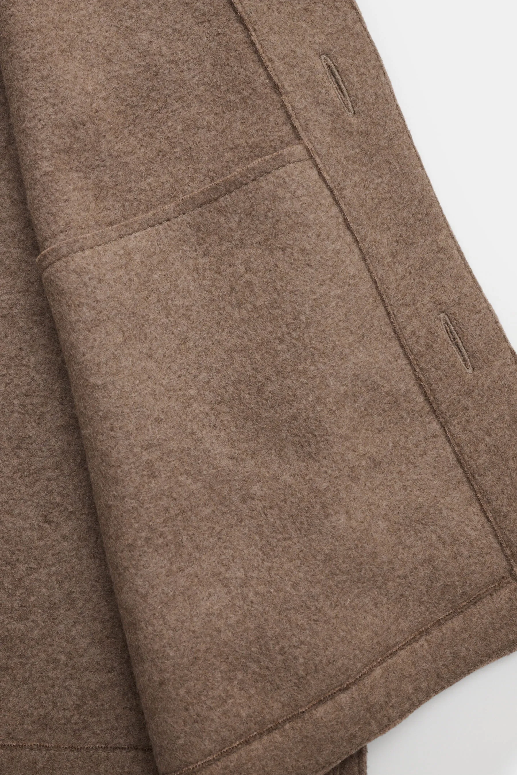 Lunaria Cashmere - Herren - Cashmere Jacke hellbraun – Bild 5