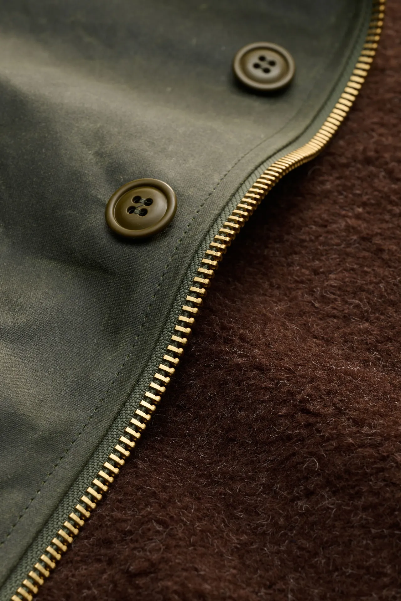 Manifattura Ceccarelli - Herren - Wachsjacke 'Deck Jacket' dunkelgrün – Bild 6