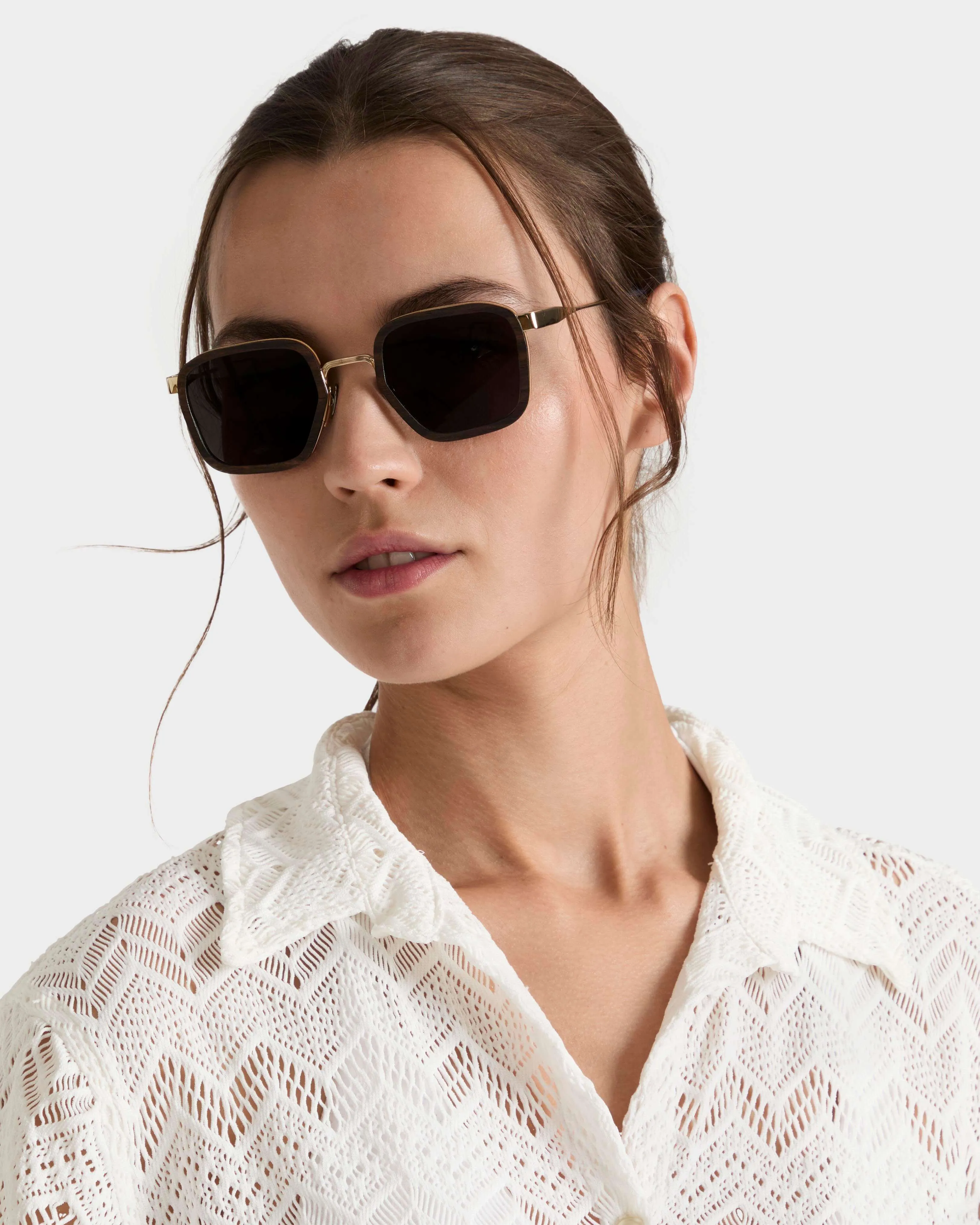 Vilebrequin - Unisex Ebonywood Sonnenbrille - Sonnenbrille - Vedette - Gelb - Größe OSFA – Bild 4