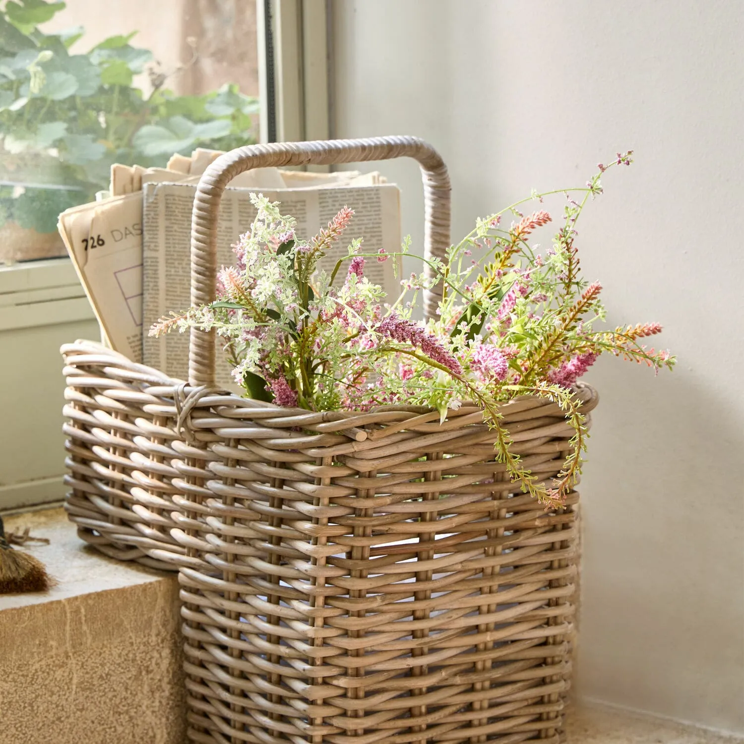 Deko-Blumenstrauß 2er Set Oiselette – Bild 2