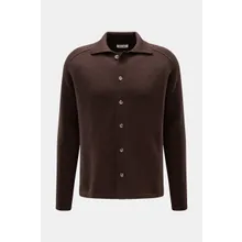 Soft Goat - Herren - Cashmere Cardigan dunkelbraun Soft Goat - Herren - Cashmere Cardigan dunkelbraun