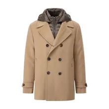 Moorer - Kurzmantel Eligio mit gestepptem Futter - Größe 50 - braun Moorer - Kurzmantel Eligio mit gestepptem Futter - Größe 50 - braun