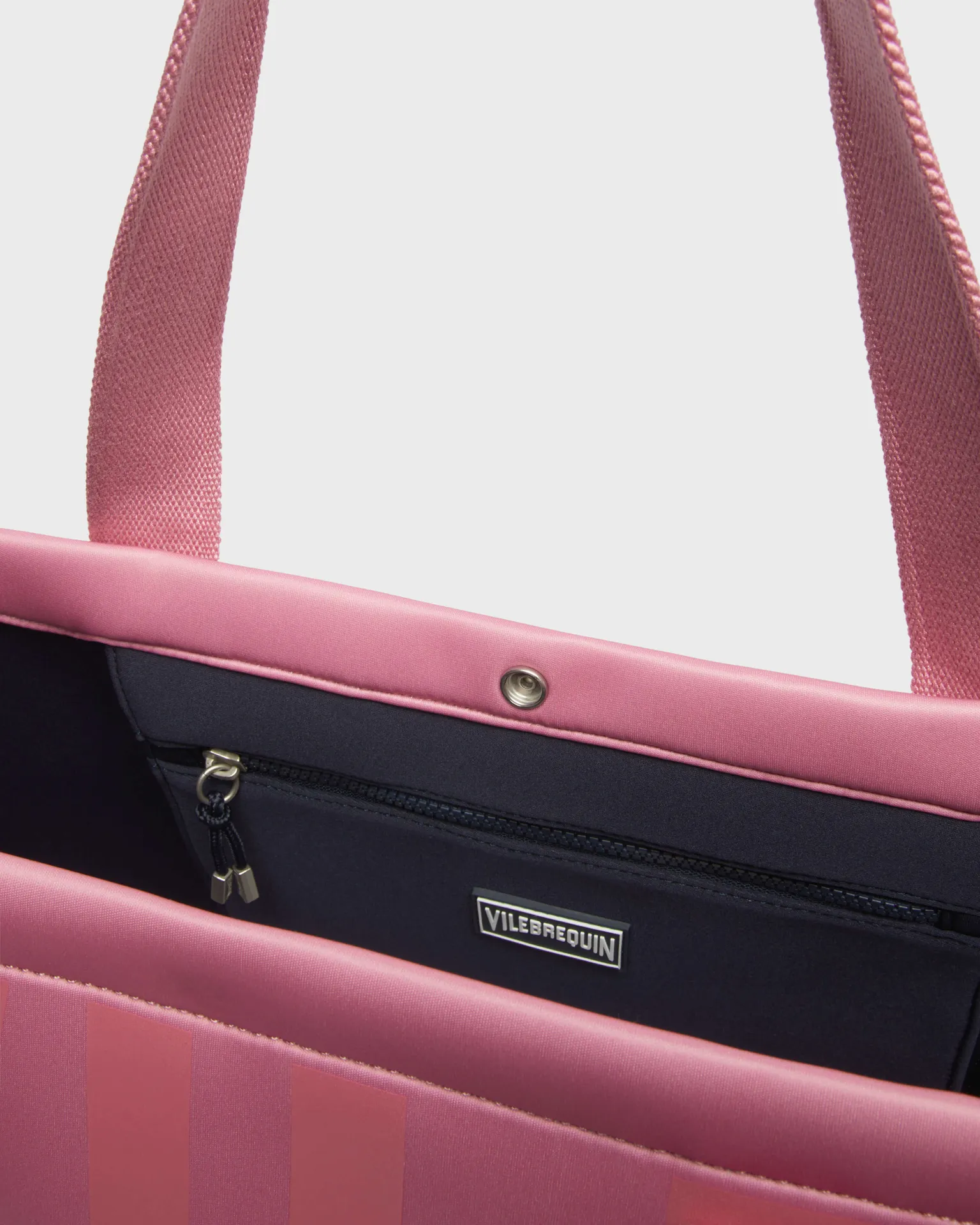 Vilebrequin - Große Solid Unisex-strandtasche Aus Neopren - Strandtasche - Bagsib - Rosa - Größe OSFA – Bild 3